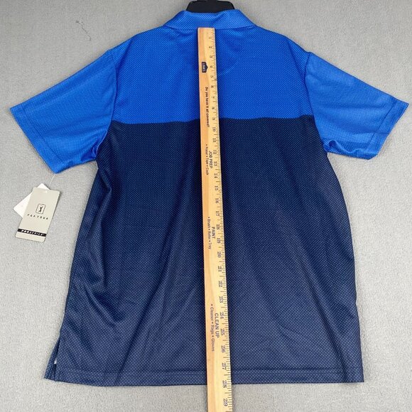 PGA TOUR Polo Shirt Men’s Size M Blue,Golf,UPF 50,Lightweigt,Athletic - Picture 6 of 13